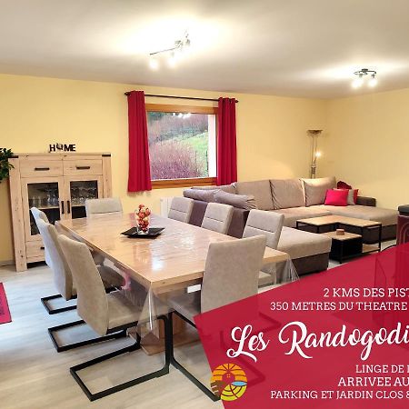 比桑Les Randogodilleurs Avec Jacuzzi A 2Kms Des Pistes Et 350M Du Theatre Du Peuple !别墅 外观 照片